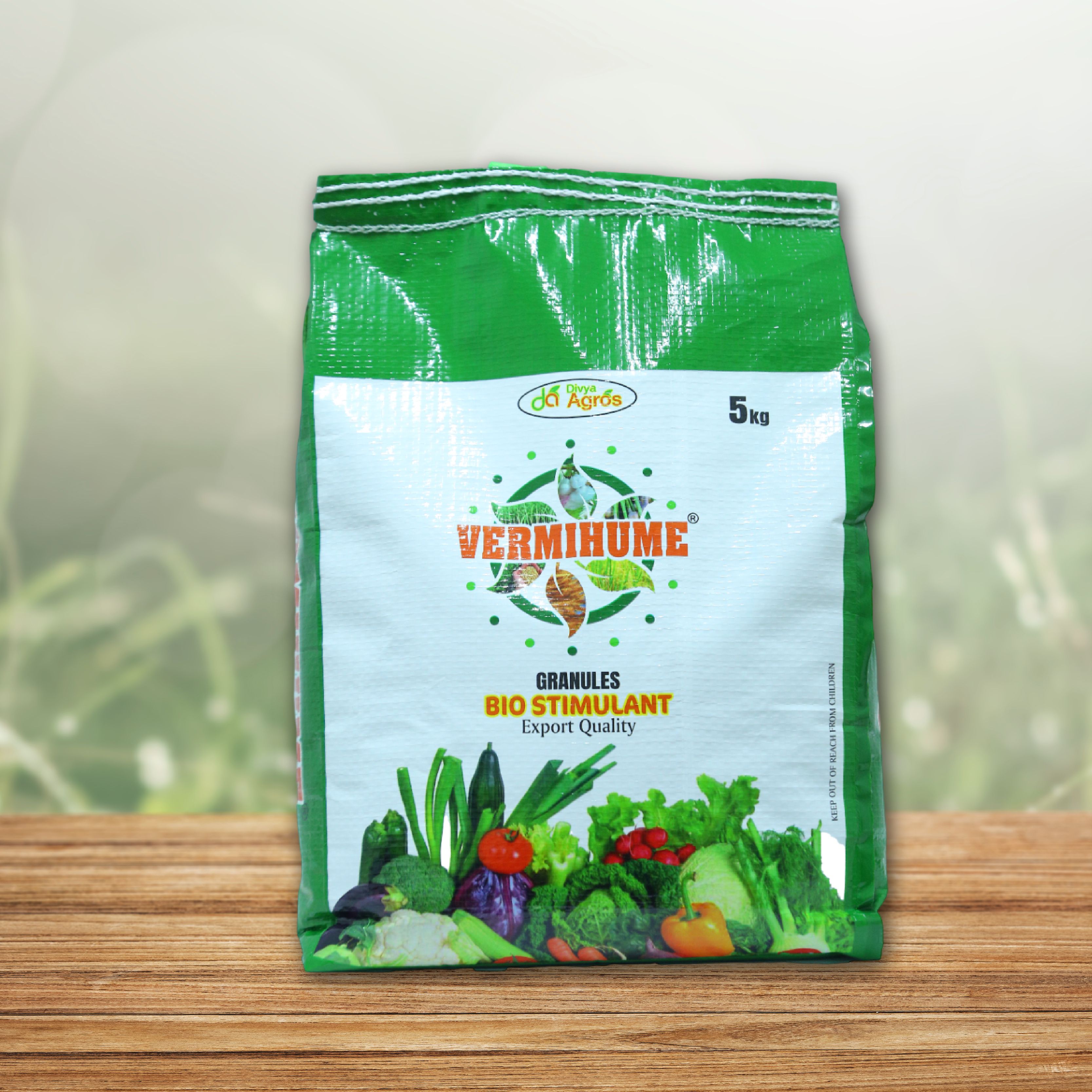 Divya Agros Vermihume Granules ™ – Bio-Stimulant