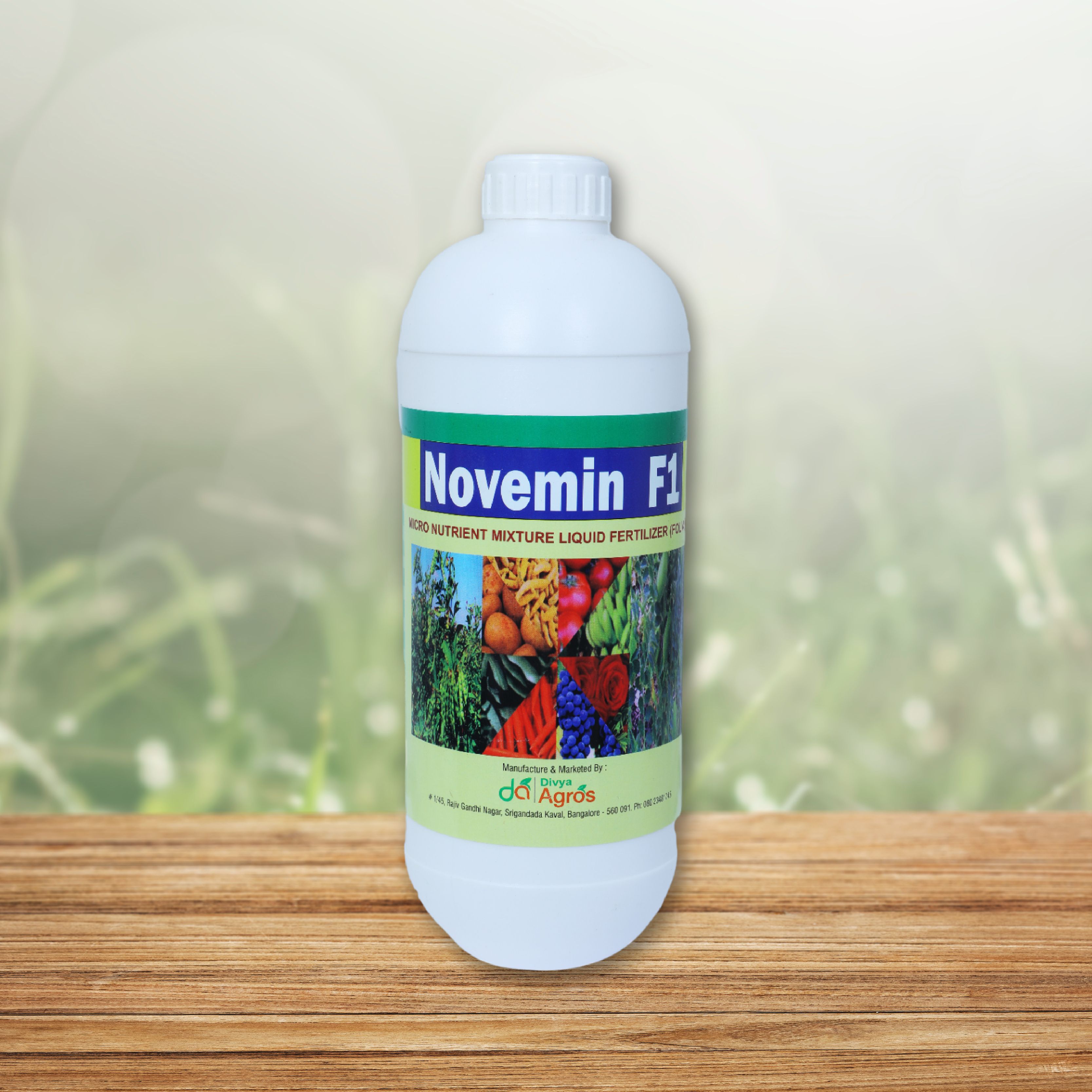 Divya Agros Novemin F1 ™  – Micronutrient Mixture Liquid Fertilizer (Foliar)